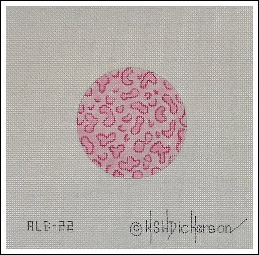 Kate Dickerson Pink Spot Round