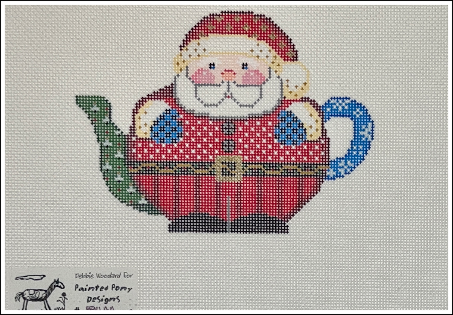 Teapot Santa
